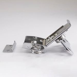 Bán Sỉ Kẹp Kim Loại Dạng Xoắn Khóa Treo Màu Vàng Ánh Sáng Cho Hộp Chốt Bướm Xoay Lõm - Product Image 4