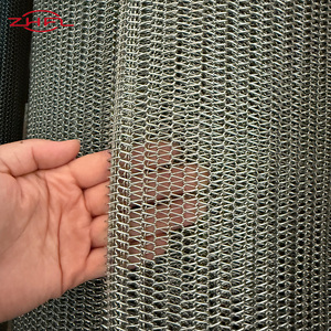 Bande transporteuse en maille métallique en acier inoxydable 304 de qualité alimentaire, tissage uni - Product Image 6