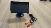 BRvision OEM de alta calidad 4,3 ''Digital TFT Monitor 1 entrada de cámara 12V para coche Universal vehículo salpicadero portátil