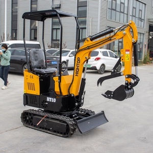 Mini-excavatrice multifonctionnelle sur chenilles pour la construction, l'agriculture, les serres et la réfection routière - Product Image 1