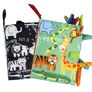2023 gran oferta dinosaurio océano granja jungla cola animales libro de <span class=keywords><strong>cuentos</strong></span> bebé tela suave libro de tela <span class=keywords><strong>para</strong></span> bebé juguete - Product Image 1