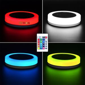 Lampe de piscine à énergie solaire, lumières LED RGB pour jardin, fontaine de piscine extérieure, éclairage flottant pour étang, décoration de fête - Product Image 5