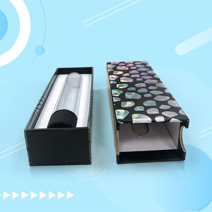 2024 Christmas Day Gift <b>Set</b> 30ml Massage <b>Oil</b> Skin Care Eye Cream Serum Holographic Paper Box with Custom Logo Spot Gloss UV - Product Image 4