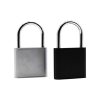 Nouveau design, cadenas intelligent étanche avec lecteur d'empreintes digitales, haute sécurité, pour bagages, petits cadenas portables, cadenas de porte pour le voyage