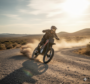 2025 Upgraded <b>72V</b> 3000W 3-Speed Central Motor E-Motocross | 80km/h 30AH Lithium Hidden <b>Battery</b> IPX5 | All-Terrain Dirt Bike - Product Image 3