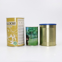 Metal blikken D11.5 H15 D175*h70mm Metalen blik Tinplate EOE blik Openbaar Tinplate