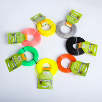 Tondeuses à gazon personnalisées pièce de rechange herbe PA6 Nylon débroussailleuse ligne 1.6mm 2.0mm 2.4mm 2.7mm 3.0mm pour distributeur