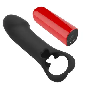 Proveedor de oro, vibrador remoto de huevos, pene, insertar juguetes sexuales con gran potencia