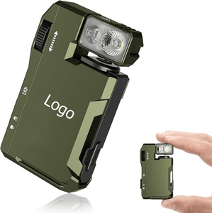 Rechargeable EDC Flashlight 400 Lumens Portable Flat Mini Flashlights