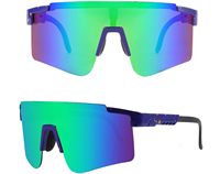 Lunettes de sport OEM personnalisées sans monture, anti-UV400, coupe-vent, verres anti-lumière bleue, miroir polarisé pour la randonnée, le cyclisme et les sports