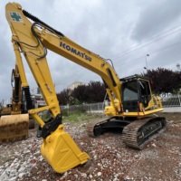 Excavatrice Komatsu PC200 d'occasion avec performances parfaites, importée du Japon, prête à l'emploi, à vendre