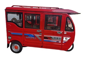 Triciclo de tres ruedas Dg3 Bibo en oferta, alta capacidad de carga, ventana manual, sin batería, diseño completamente cerrado que protege a los pasajeros - Product Image 1