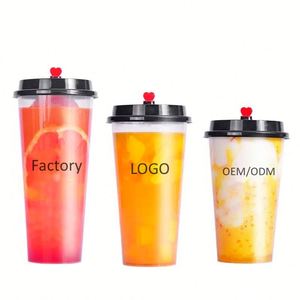 Offre Spéciale – Gobelets en PET à paroi simple, personnalisables, biodégradables, jetables, pour restaurants – Vente en gros - Product Image 4