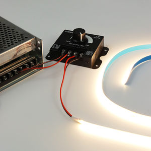 Controlador de Intensidad LED DC12V-24V de Fácil Cableado, Brillo Ajustable, 30A 360W, Perilla Giratoria para Tiras de Luces LED, Control Suave - Product Image 2