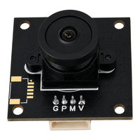 Module de caméra USB VGA 0,3MP GC0308, mini caméra industrielle CMOS 640x480 à mise au point fixe compatible UVC pour ordinateur portable et scanner de codes QR