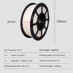 Filamento ABS per Stampante 3D, Filamenti per Stampa PLA 1kg, Aste in Plastica Bambulab, Filamento PETG - Product Image 4