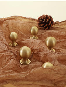 Modern Luxury <b>Copper</b> Cabinet <b>Knob</b> Multi-Size & Multi-Usage for Wardrobe & Kitchen for Hotels and Hospitals - Product Image 6