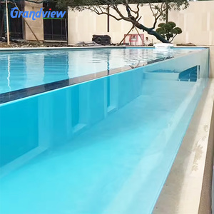 Panneau mural en acrylique épais Grandview pour <span class=keywords><strong>piscine</strong></span> pour enfants en acrylique transparent à bord infini - Product Image 1