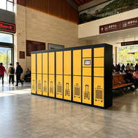 Casier intelligent étanche pour bagages, en libre-service, pour sites touristiques et zones touristiques