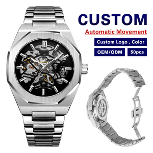 Reloj Forsining Montrepourhomme, <span class=keywords><strong>Relojes</strong></span> de Pulsera <span class=keywords><strong>para</strong></span> Hombre, Reloj Mecánico Automático de Esqueleto <span class=keywords><strong>para</strong></span> Hombre - Product Image 1