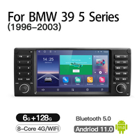 Autoradio Multimédia Lecteur Vidéo pour BMW E53 E39 Série 5 1995-2005 Stéréo GPS Wifi DSP Android Navigation Carplay