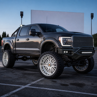 Rines de Aleación Forjada SRD de 22x12, 24x12, 24x14, 26x14 y 26x16 Pulgadas, 6x139.7, 8x165.1, 8x170 para Camionetas Chevy 3500, GMC 2500 y F250