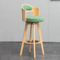 Chaises de bar en bois brun personnalisées pour la cuisine, prix de gros, design simple, meubles de salle à manger à domicile