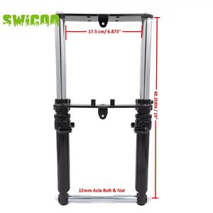 Kit di Sospensione Anteriore Universale SWICOO per Mini <span class=keywords><strong>Moto</strong></span>, Forcella Telescopica a Bullone per Rascal Doodlebug Mini Bike <span class=keywords><strong>Mega</strong></span> 80 Motovox 80/105CC - Product Image 2