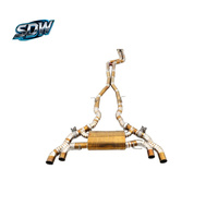 Système d'échappement Catback Valvetronic personnalisé avec tuyaux de réglage du silencieux pour BMW X3 X4M M340i M440i 340i B58 G20 G22 G28