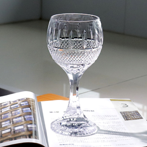 11.6 oz 330 ml verre à vin <span class=keywords><strong>en</strong></span> <span class=keywords><strong>cristal</strong></span> clair coupe à la main diamant filet d'amande cordon et perle élégant <span class=keywords><strong>service</strong></span> <span class=keywords><strong>de</strong></span> dîner - Product Image 4