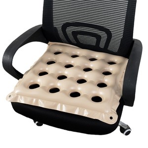 Coussin gonflable anti-escarres à fermeté moyenne pour le soin des sièges de fauteuils roulants - Product Image 1