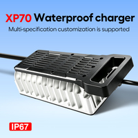 Chargeur enfichable haute puissance Xie Tong XP70 étanche IP67 avec entrée 100-240 VCA pour drones, robots et stockage d'énergie