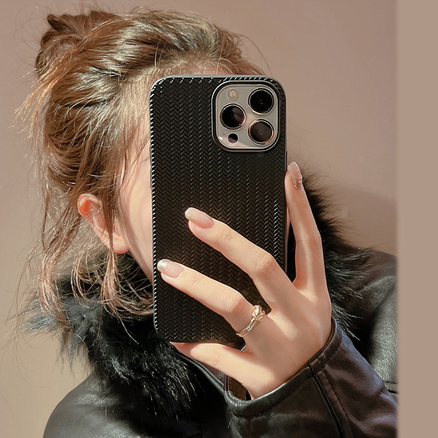 Simple High-End for 16 Pro Max Compatible for Phone Case with Plain Design Shockproof Solid Color