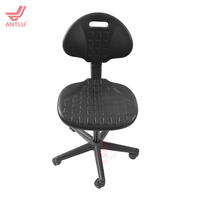 Chaise antistatique PU ESD, tabouret de laboratoire, tabouret industriel pour école, salle, hôpital