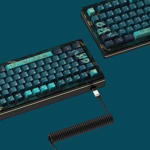 Mod007v3 ông năm của Rồng RGB Backlit 75% Bàn Phím Cơ khí kem vàng chuyển đổi từ tính Bàn phím trò chơi máy tính - Product Image 4