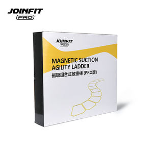 Ensemble d'échelles d'agilité magnétiques JOINFIT PRO jaunes avec logo personnalisé pour l'entraînement de vitesse au football, OEM - Product Image 6
