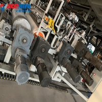 Machine de production de dalles de sol en PVC, panneaux à base de bois, ligne de production de sols SPC en plastique, machine de fabrication de dalles de sol WPC, prix d'usine