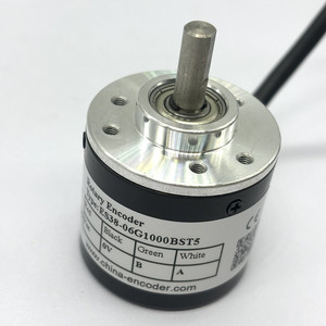 Codificador Rotatorio Incremental de Fase AB con Eje Sólido de 6mm ES38-06G1000BST5, Codificador Rotatorio ES38-06G1000BST5 de 1000ppr - Product Image 5