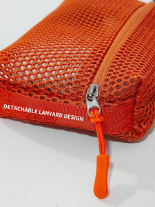 Estuche de Maquillaje de Malla, Bolsa con Cierre de Malla, Bolsa de Cosméticos, Monedero - Product Image 5