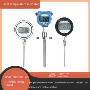 Nhà máy trực tiếp giá tùy chỉnh 304 thép không gỉ chống cháy nổ địa phương hiển thị nhiệt độ cụ PT100 - Product Image 3
