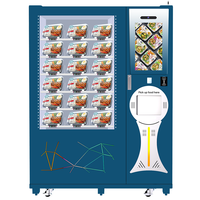 LE221B Distributeur automatique de nourriture entièrement automatique avec micro-ondes chauffant pour aliments surgelés