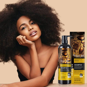 Champú de Proteína con Aceite de Argán de Marca Privada OEM, Anticaída del Cabello, Fortalece las Raíces, Repara el Cabello Dañado y <span class=keywords><strong>Roto</strong></span>, Gran Capacidad para Salón de Belleza - Product Image 1