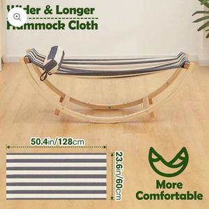 Chaise à <span class=keywords><strong>bascule</strong></span> ergonomique et de sécurité durable pour bébé avec support en bois et oreiller réglable - Product Image 3