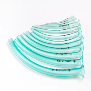 <span class=keywords><strong>Guedel</strong></span> ช่องทางเดินหายใจทางจมูกพีวีซีสีเขียวแบบใช้แล้วทิ้งทางการแพทย์สีน้ำเงิน - Product Image 3