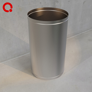 Chute à ordures directe d'usine <span class=keywords><strong>de</strong></span> 24 pouces en <span class=keywords><strong>acier</strong></span> inoxydable avec <span class=keywords><strong>protection</strong></span> coupe-feu UL et fonction <span class=keywords><strong>de</strong></span> tri - Product Image 2