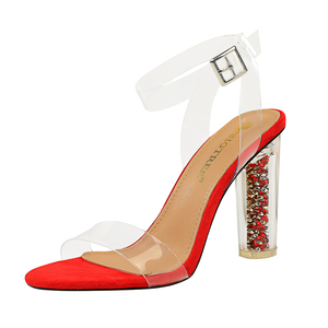 29-8 europea e Americana della moda locale notturno sexy <span class=keywords><strong>tacco</strong></span> alto di cristallo <span class=keywords><strong>con</strong></span> <span class=keywords><strong>tacco</strong></span> alto trasparente parola <span class=keywords><strong>con</strong></span> open toe scarpe <span class=keywords><strong>sandali</strong></span> - Product Image 4