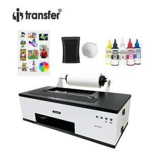 I-Overdracht Desktop A3 L1800 Dtf Inkjet Printer Printing Machine Pakket