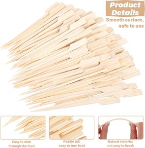 Thân Thiện Với Môi Tùy Chỉnh Tre Cờ Xiên Burger Tre Xiên - Product Image 4