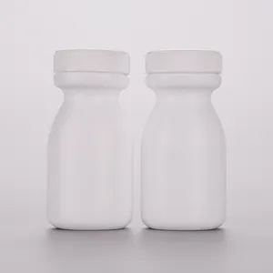 100ml Branco Vazio Cálcio Tablet vitamina Pill PE Garrafa