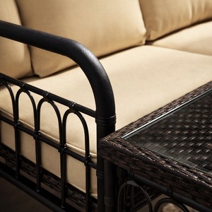 Ensemble <span class=keywords><strong>de</strong></span> canapés <span class=keywords><strong>de</strong></span> patio au design raffiné et moderne, offrant un confort quotidien, avec canapé <span class=keywords><strong>de</strong></span> patio en aluminium et canapés <span class=keywords><strong>de</strong></span> jardin - Product Image 3